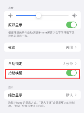 宁晋苹果授权维修站分享iPhone轻点无法唤醒怎么办