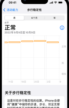 宁晋iPhone手机维修如何在iPhone开启'步行稳定性通知'