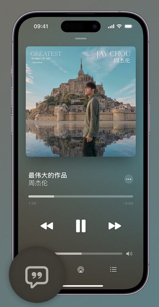 宁晋iphone维修分享如何在iPhone上使用Apple Music全新唱歌功能 