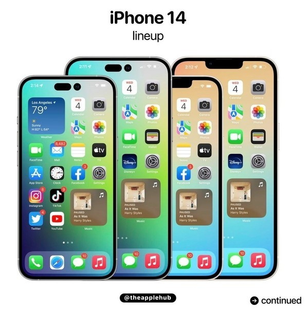 宁晋苹果14维修分享iPhone 14全家福 