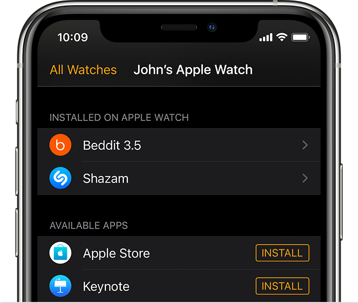 宁晋苹果手机维修分享如何在 Apple Watch 上下载应用 